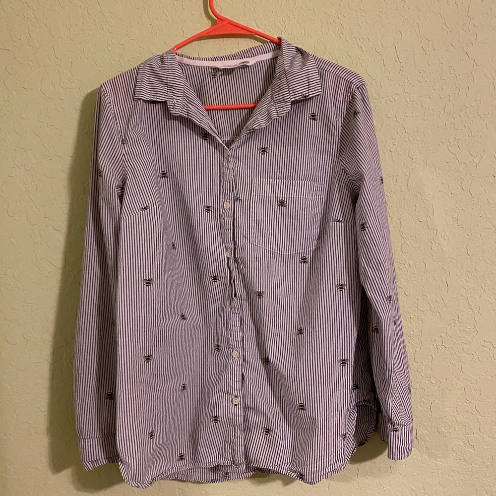 Old Navy Bee Button Down